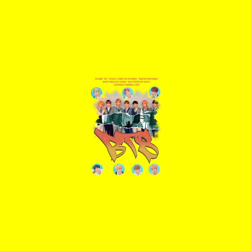 BTS: The Iconic K-Pop Boy Band Coffee Mug