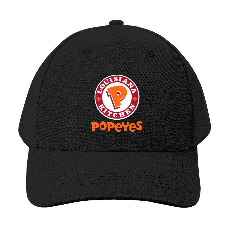 Popeyes Louisiana Kitchen Restaurant Logo Design Baseball Cap