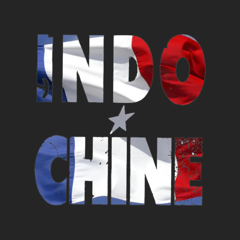 Indochine logo 2 Male Pullover Sweatshirt