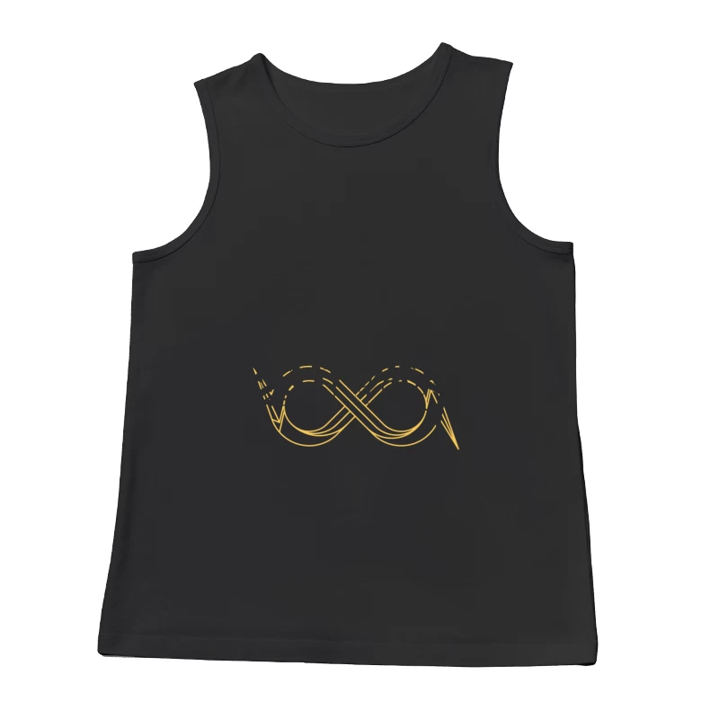 Künstlerisches Unendlichkeitssymbol Herren Tanktops