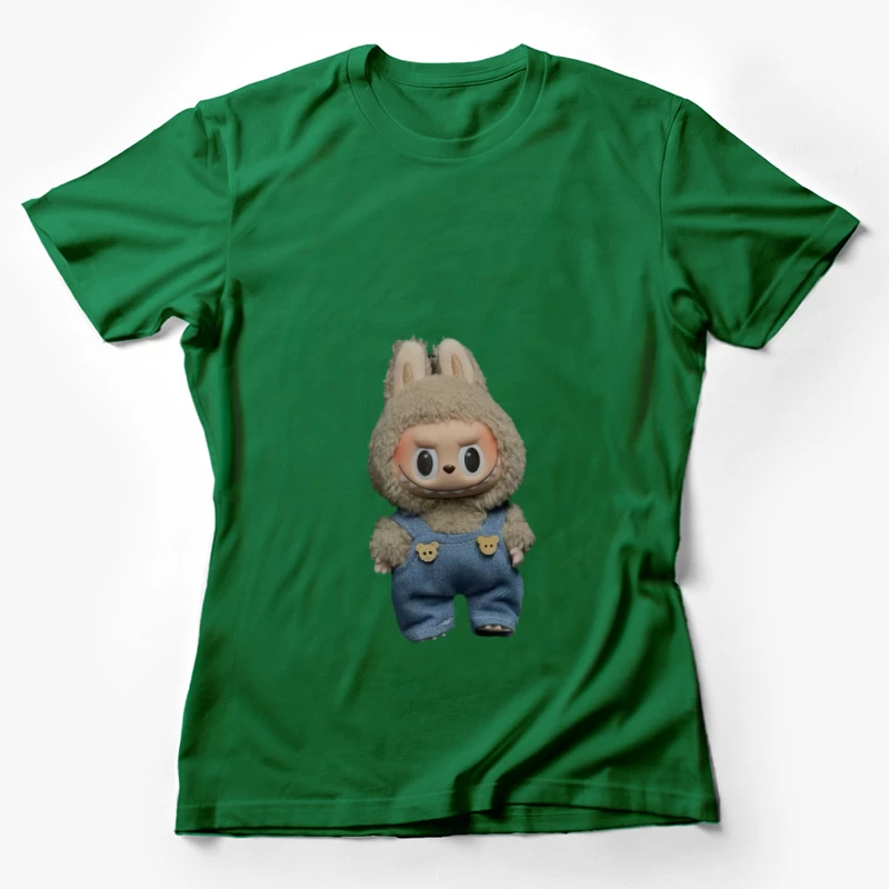 Plüschpuppe im Hasenkostüm Damen T-Shirt