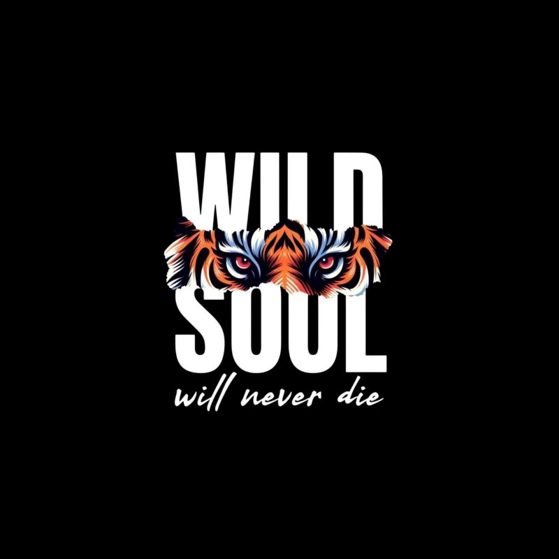 Wild Soul Inspiration with Tiger Art Travel Mug