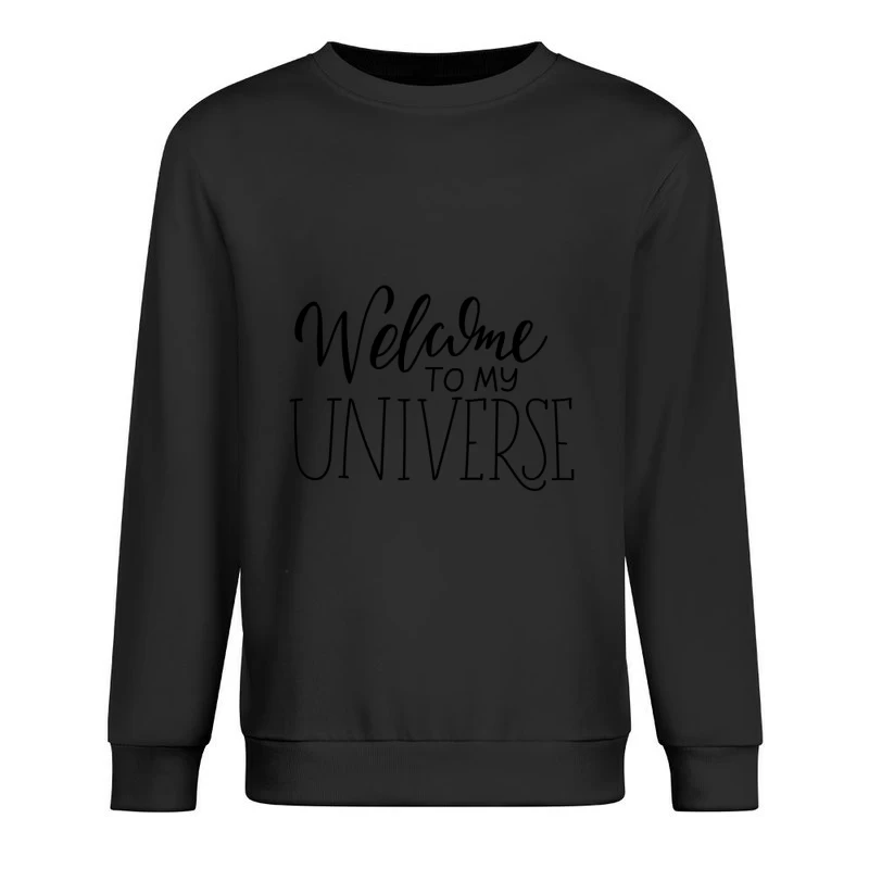 Bienvenue dans mon univers Homme Sweat-shirt à enfiler