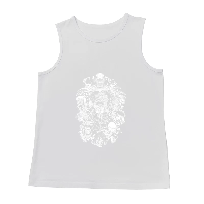 Black & white design Male Tank Top