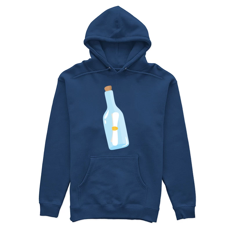 Bouteille avec message à l'intérieur Femme Sweat à capuche