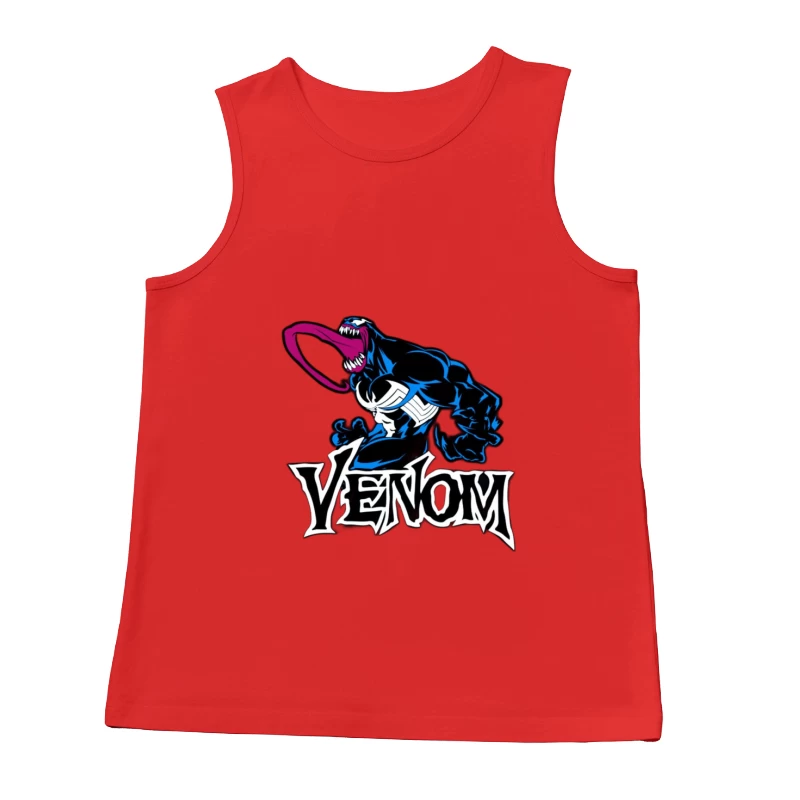Venom Comic Character Illustration Male Tank Top