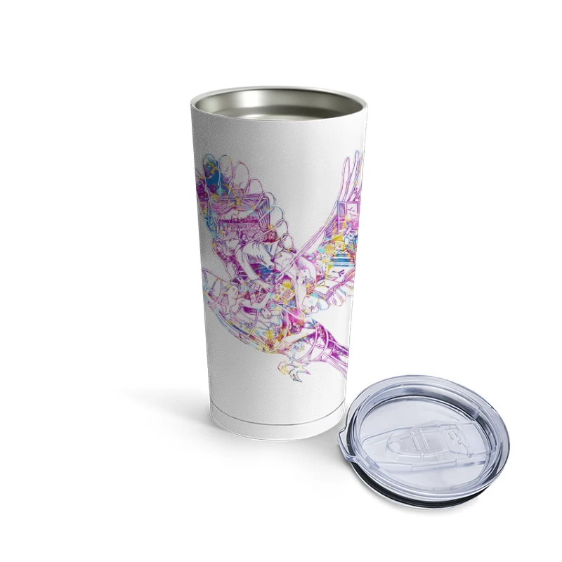 Coldplay Dove Fly Travel Mug