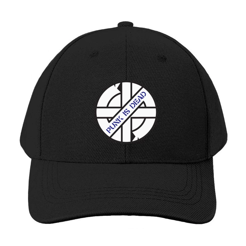 Punk Is Dead Band Logo Design Baseball Cap