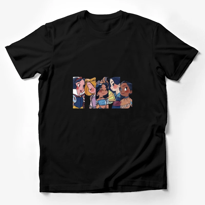 Illustration der Prinzessinnen-Treffen Herren T-Shirt