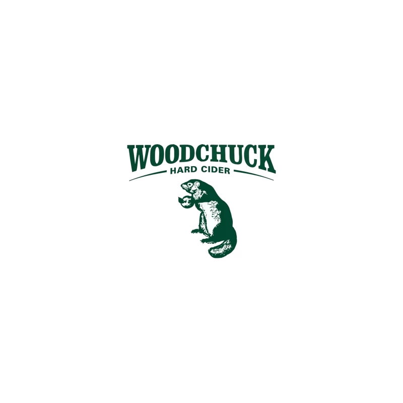 Woodchuck Hard Cider Green Logo with Mascot Design Coffee Mug