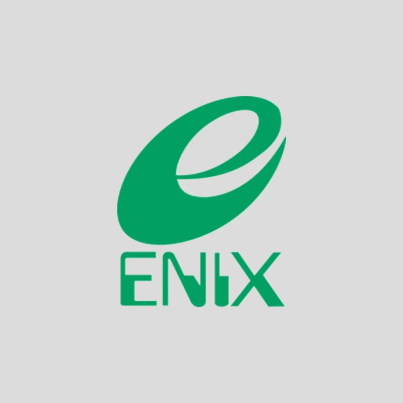 Green Stylized Enix Gaming Company Logo Baseball Cap