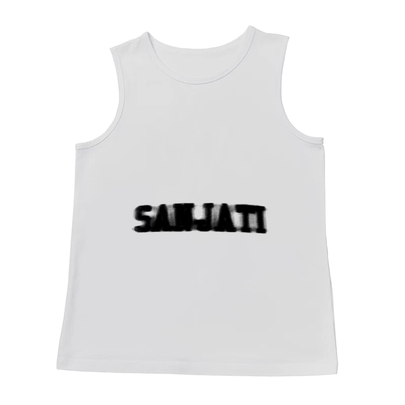 Verwaschenes Design Text Kunst Herren Tanktops