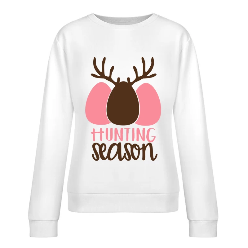 Saison de chasse créative Femme Sweat-shirt à enfiler
