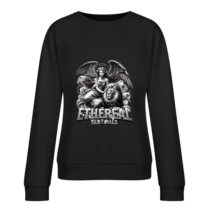 editable ethereal sentinels Female Pullover Sweatshirt