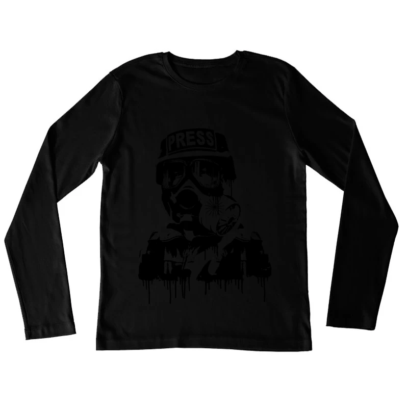 Press Female Long Sleeve T-Shirt