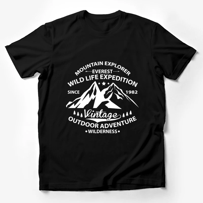 Vintage Bergabenteuer seit 1982 Herren T-Shirt