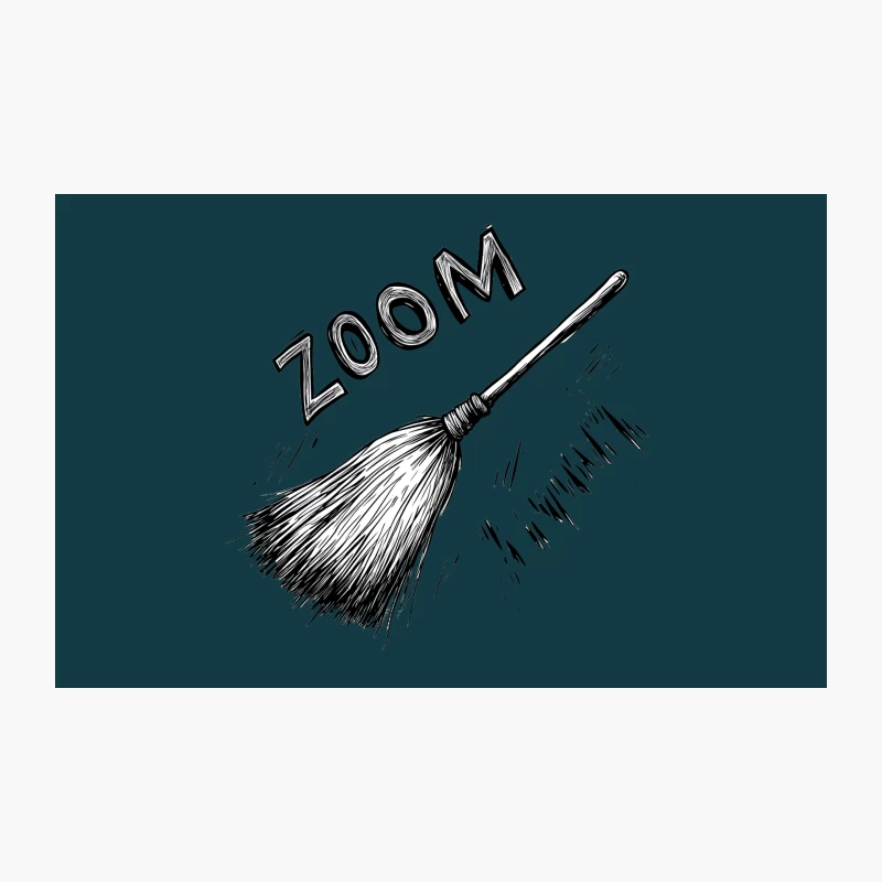 Speedy Zoom Broom: Illustrated Motion Cleaning Travel Mug