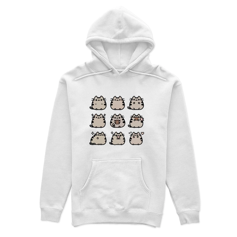 Illustrations de chats mignons Femme Sweat à capuche