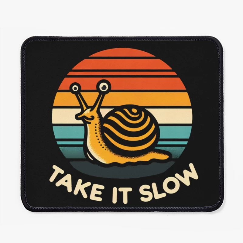 Slow Living Inspiration Mouse Pad