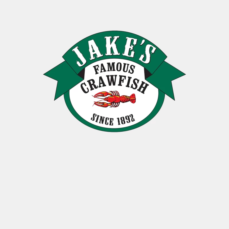 Jake's Famous Crawfish Restaurant - Historic Seafood Logo Since 1892 Male Tank Top