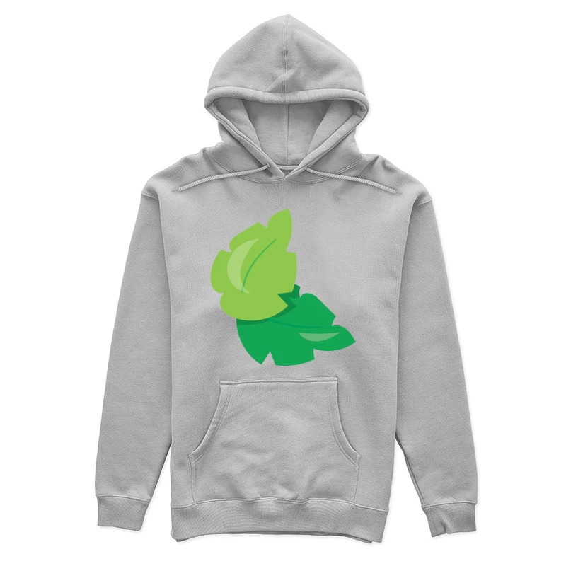 Deux feuilles superposées Femme Sweat à capuche