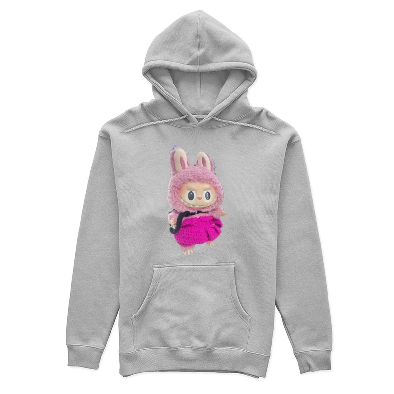 Puppe mit Hasen-Kostüm Damen Pullover Hoodie