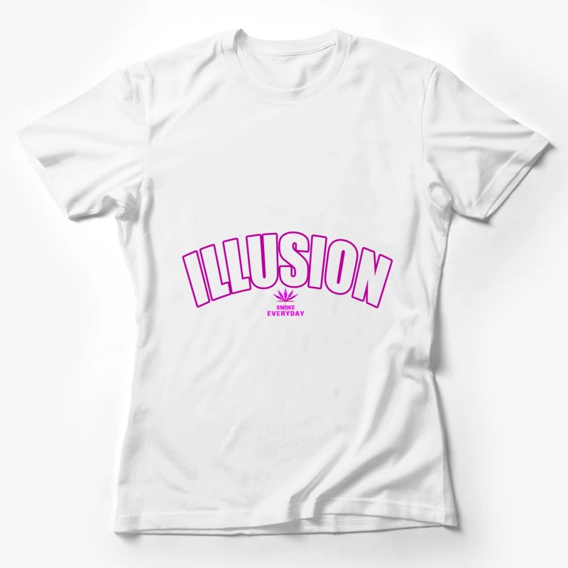 Illusion Smoke Everyday Female T-Shirt