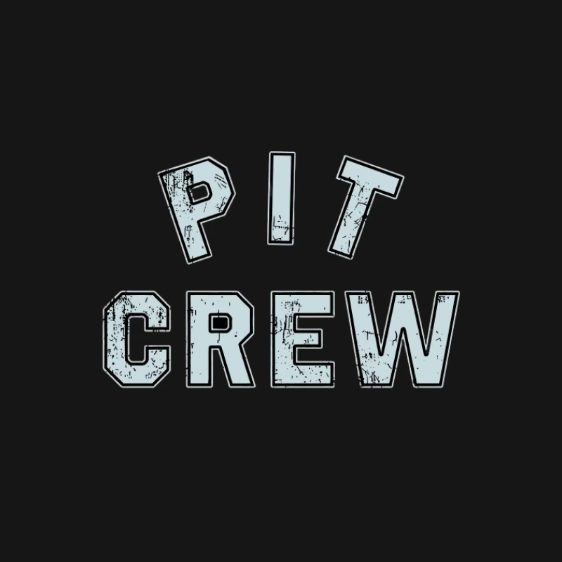 Kühnes 'Pit Crew'-Design Herren T-Shirt