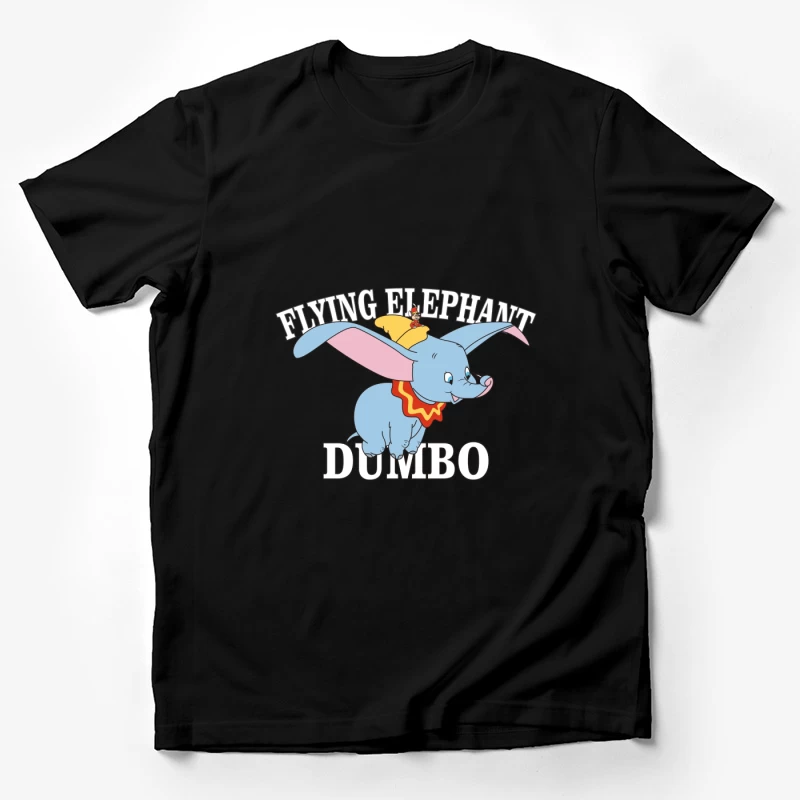 Fliegender Elefant Dumbo Design Herren T-Shirt