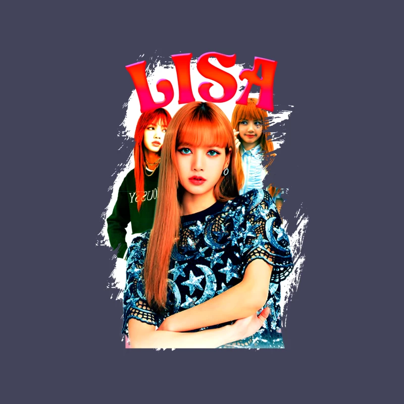 LISA: A K-Pop Icon in Fashion and Music Mouse Pad