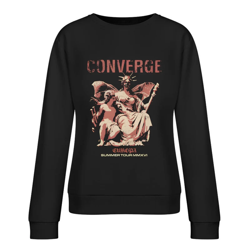 Converge European Tour Female Pullover Sweatshirt