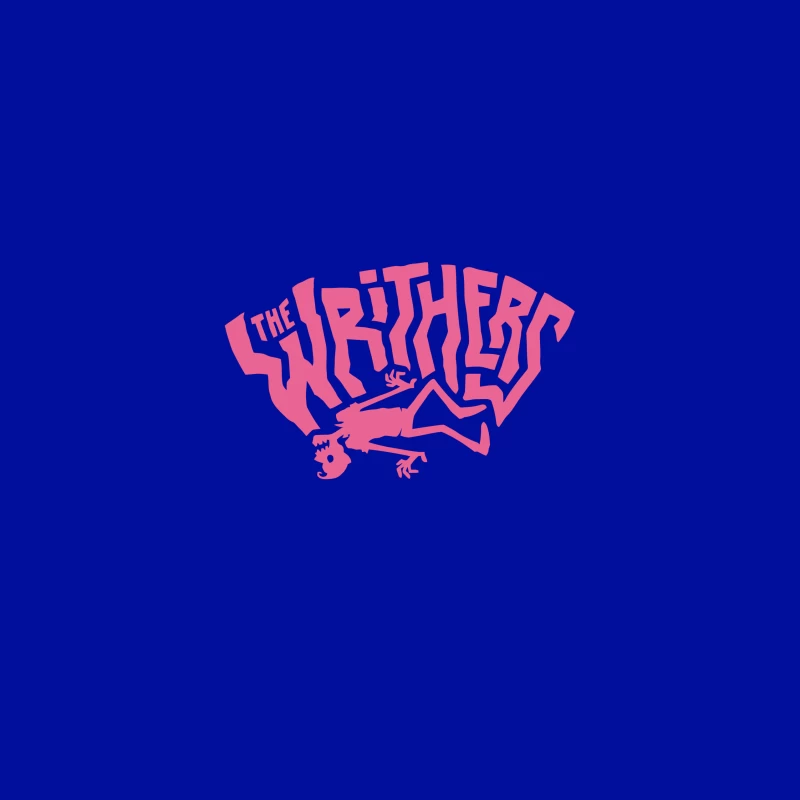 The Writhers Band Logo Design Throw Pillow