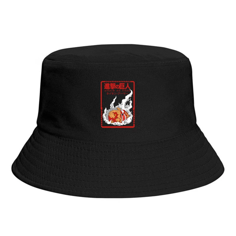 Attack on Titan Graphic Design Bucket Hat