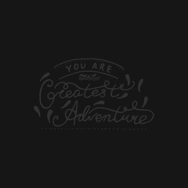 Phrase inspirante calligraphiée Femme T-Shirt