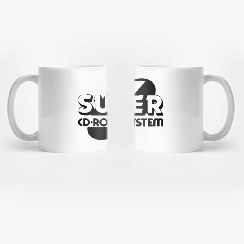 Super CD-ROM² System Logo Coffee Mug