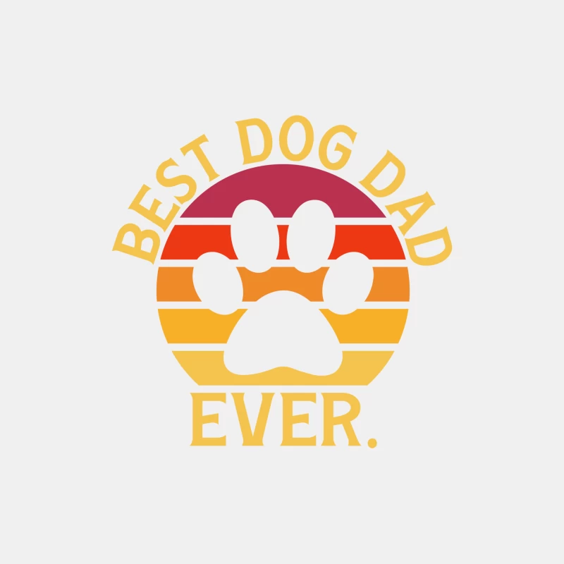 Best Dog Dad Ever Male Tank Top
