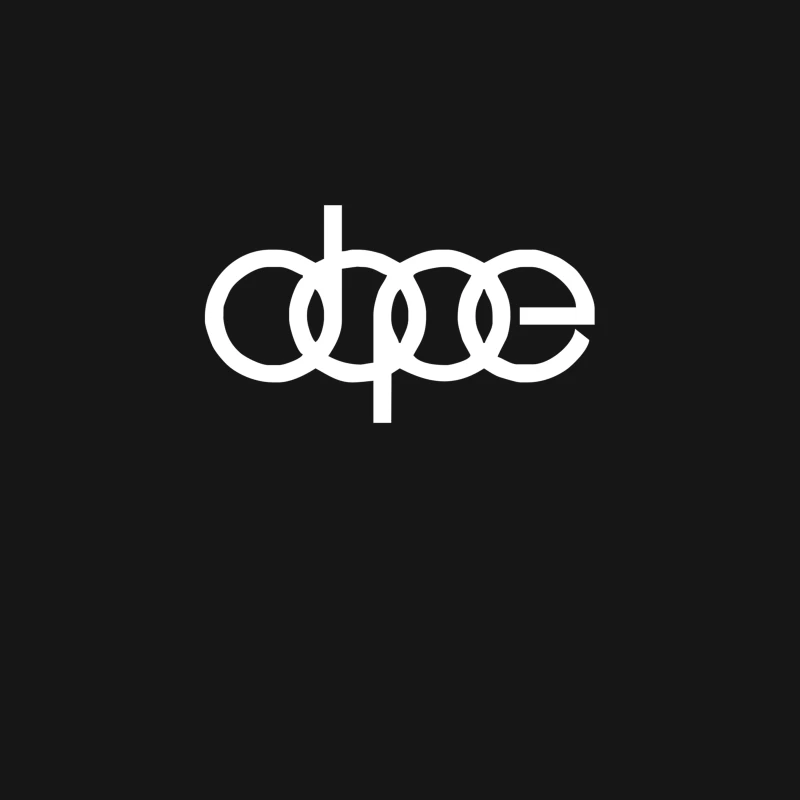 (2) Dope Sticker Vinyl Decal Window Car Audi JDM Euro Desk Mat
