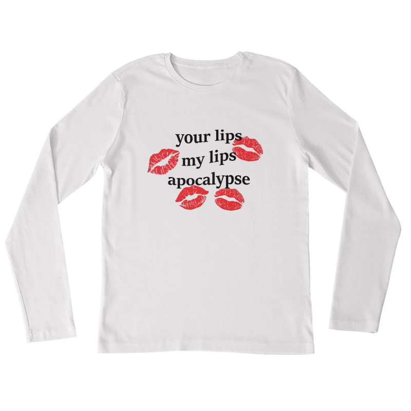 Cigarettes After Sex Lips Apocalypse Female Long Sleeve T-Shirt