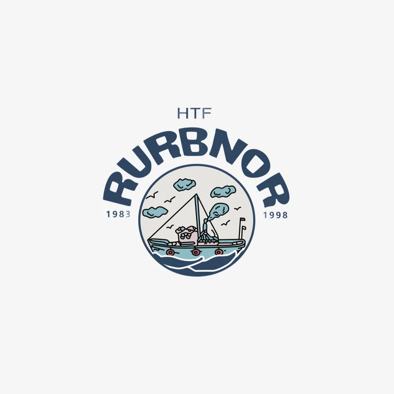 Rurbnor Segelboot 1983-1998 Herren Langarm T-Shirt