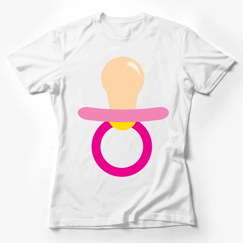 Tétine colorée pour bébé Femme T-Shirt