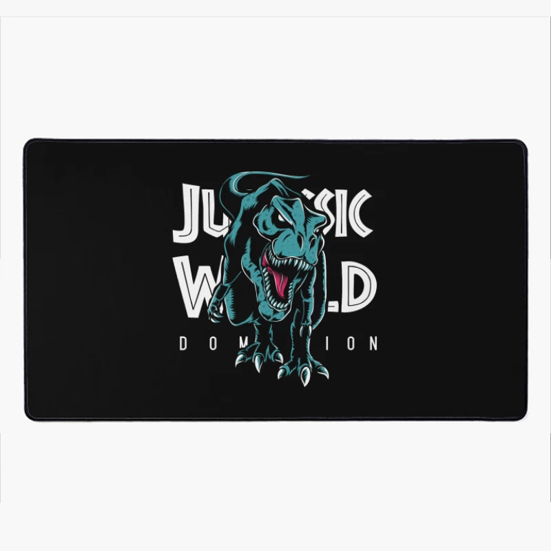 Jurassic World Dominion Logo Desk Mat