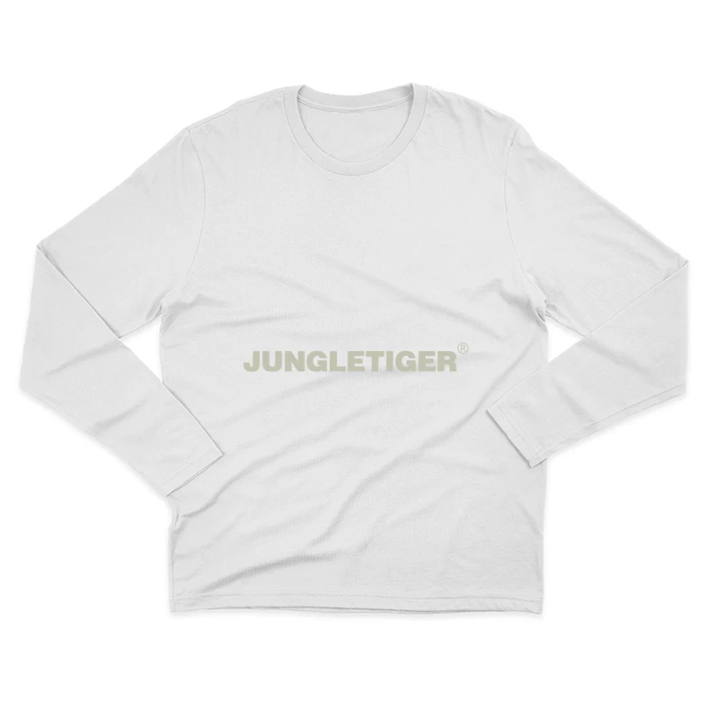 JUNGLETIGER Markenzeichen Herren Langarm T-Shirt