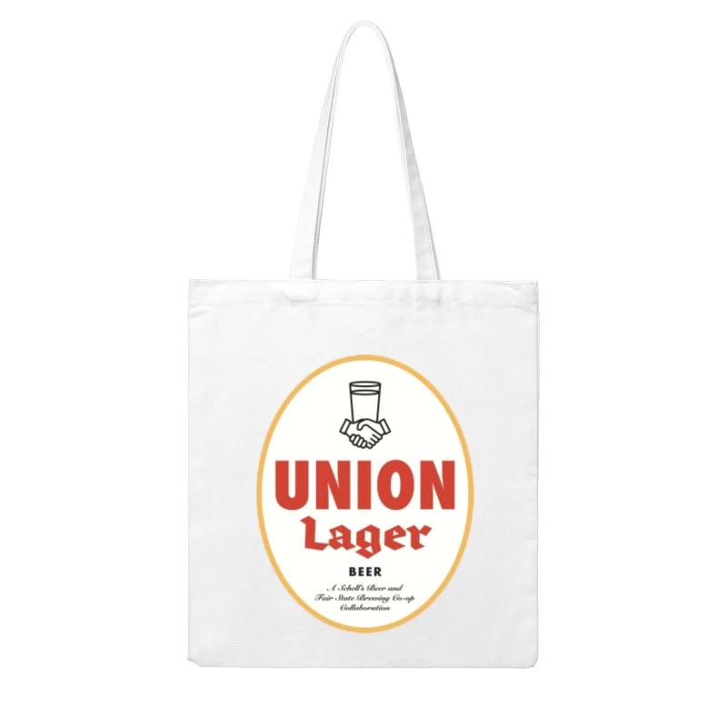 Union Lager Beer 2 Cotton Tote Bag
