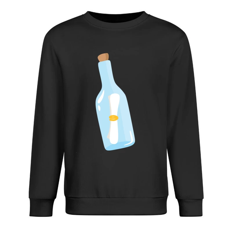 Bouteille avec message à l'intérieur Homme Sweat-shirt à enfiler