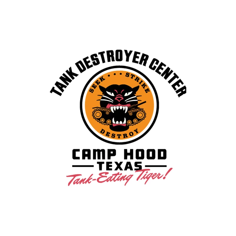 TANK DESTROYER CENTER Throw Pillow