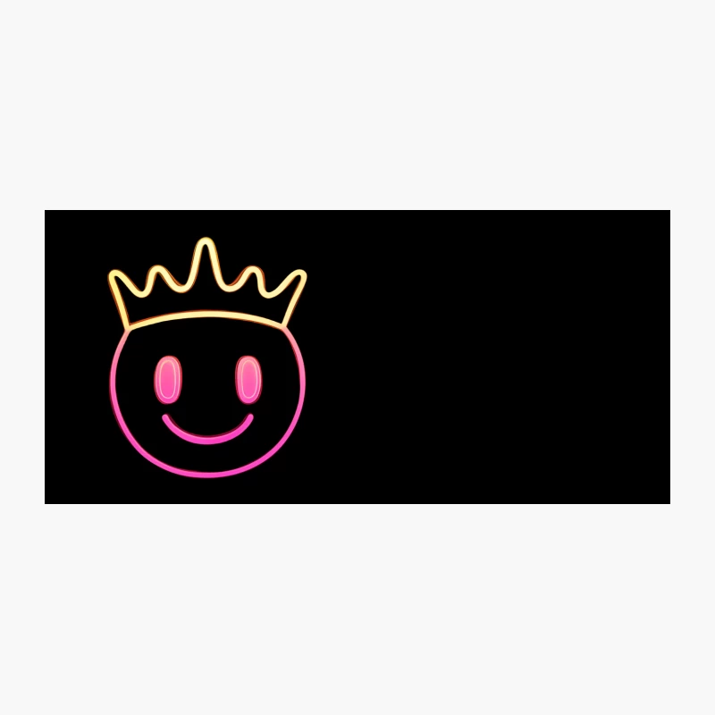Cheerful Crowned Emoji Icon Coffee Mug