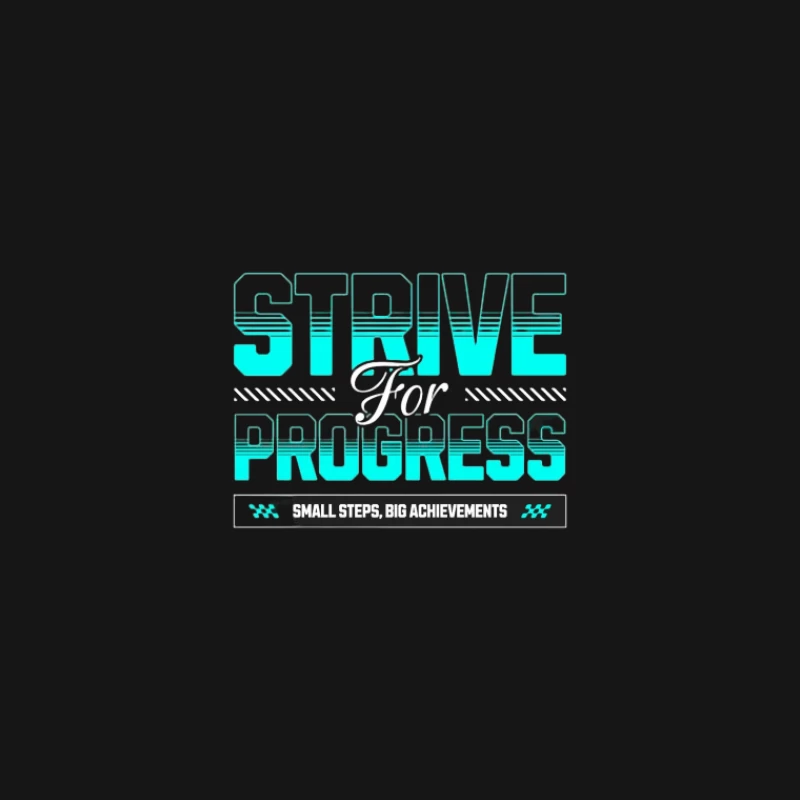 Citation Motivation Progrès Femme T-Shirt