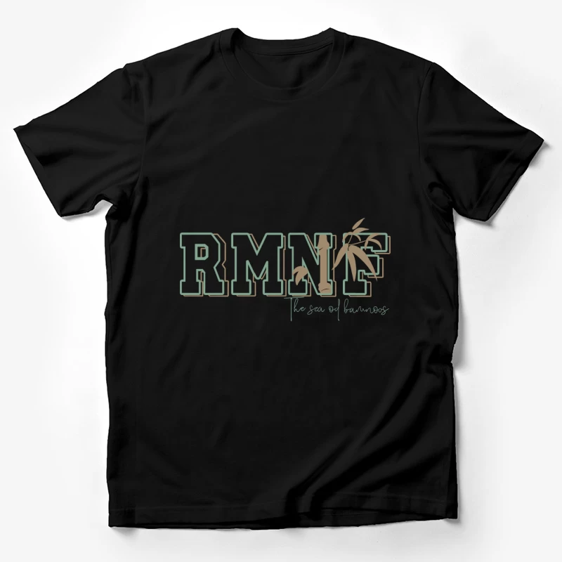 RMNF-Logo mit Bambus und Schriftzug Herren T-Shirt