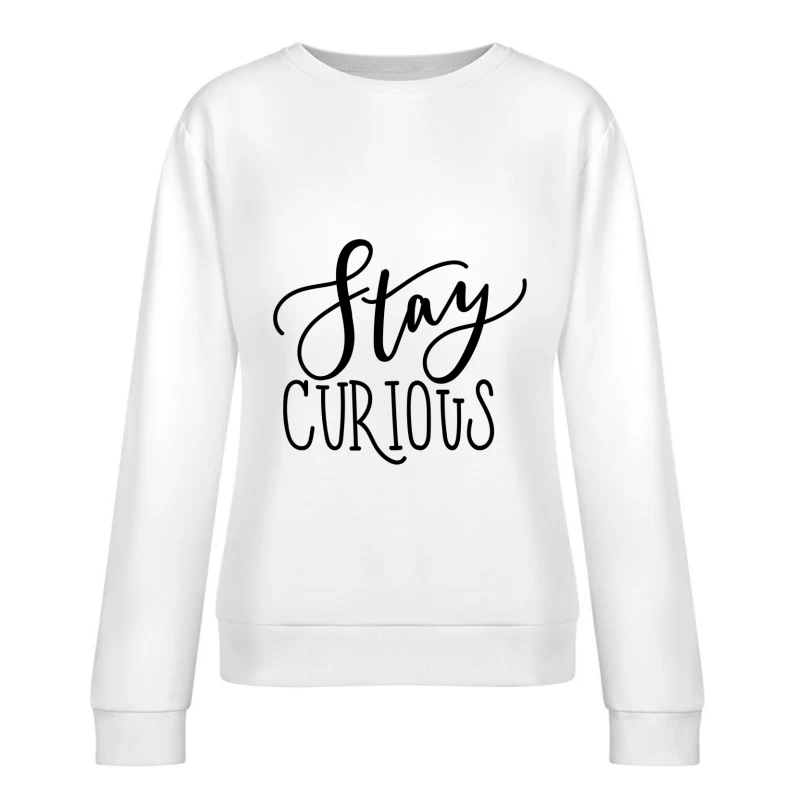 Motivation et Curiosité Femme Sweat-shirt à enfiler