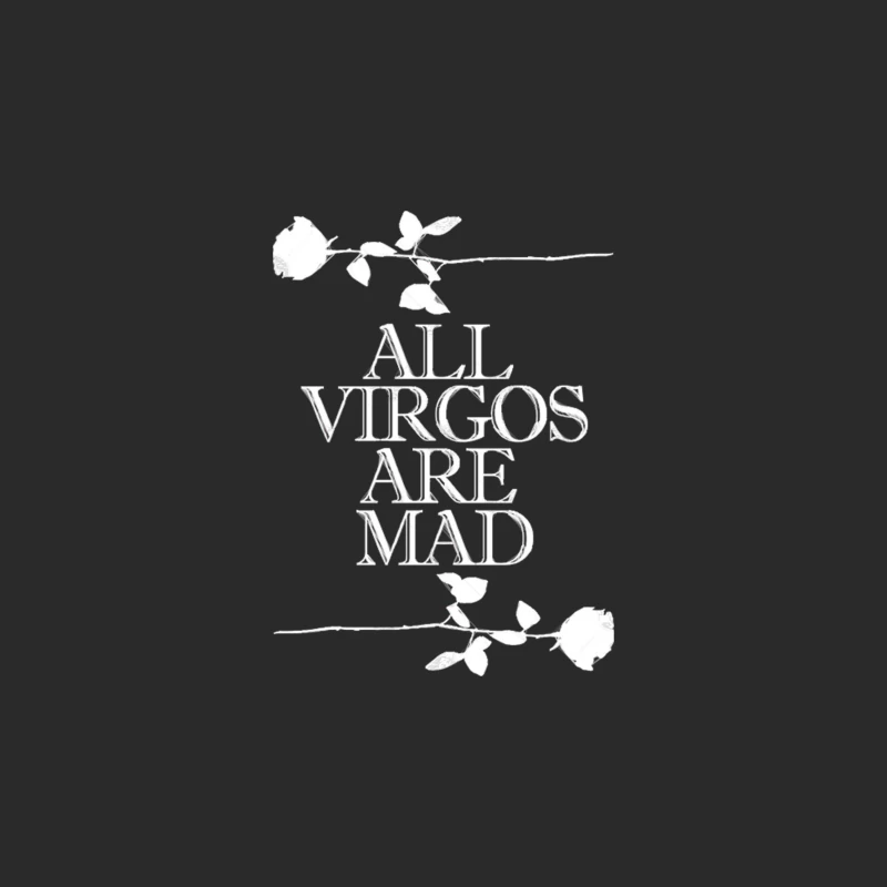 All Virgos Are Mad - 80_s Design Tribute Baseball Cap
